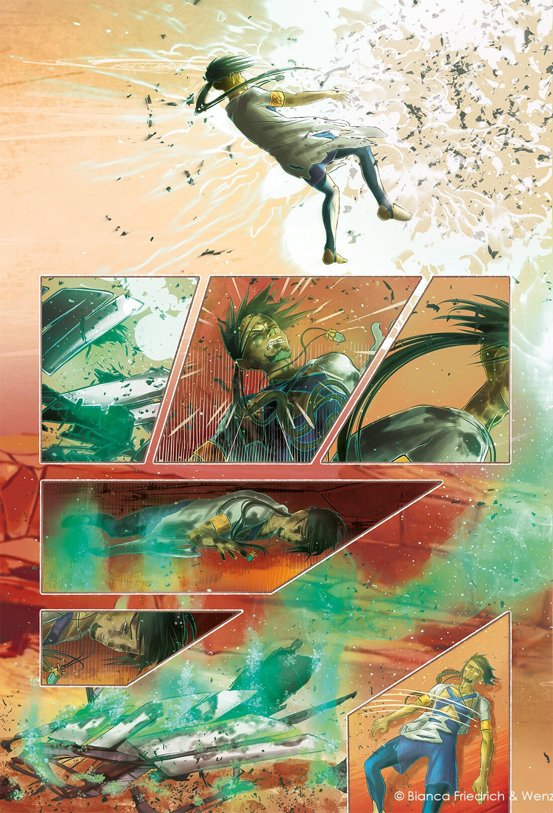 IDARU Chronicles Title Font