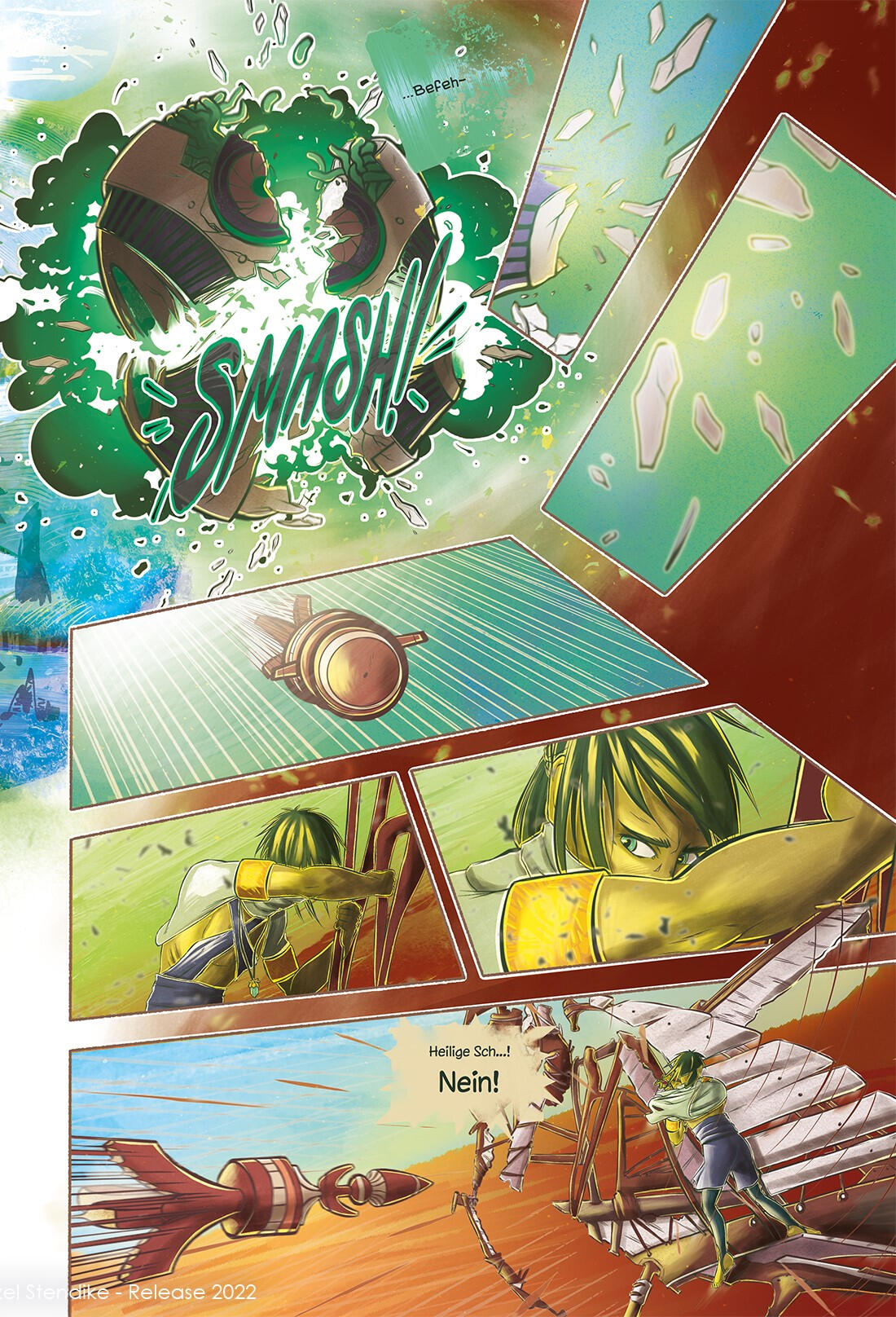 IDARU Chronicles Title Font